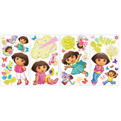 Dora the Explorer Wall Decals - RoomMates for KiDS Dora the Explorer Wall Decals - RoomMates for KiDS - Produktbild 2