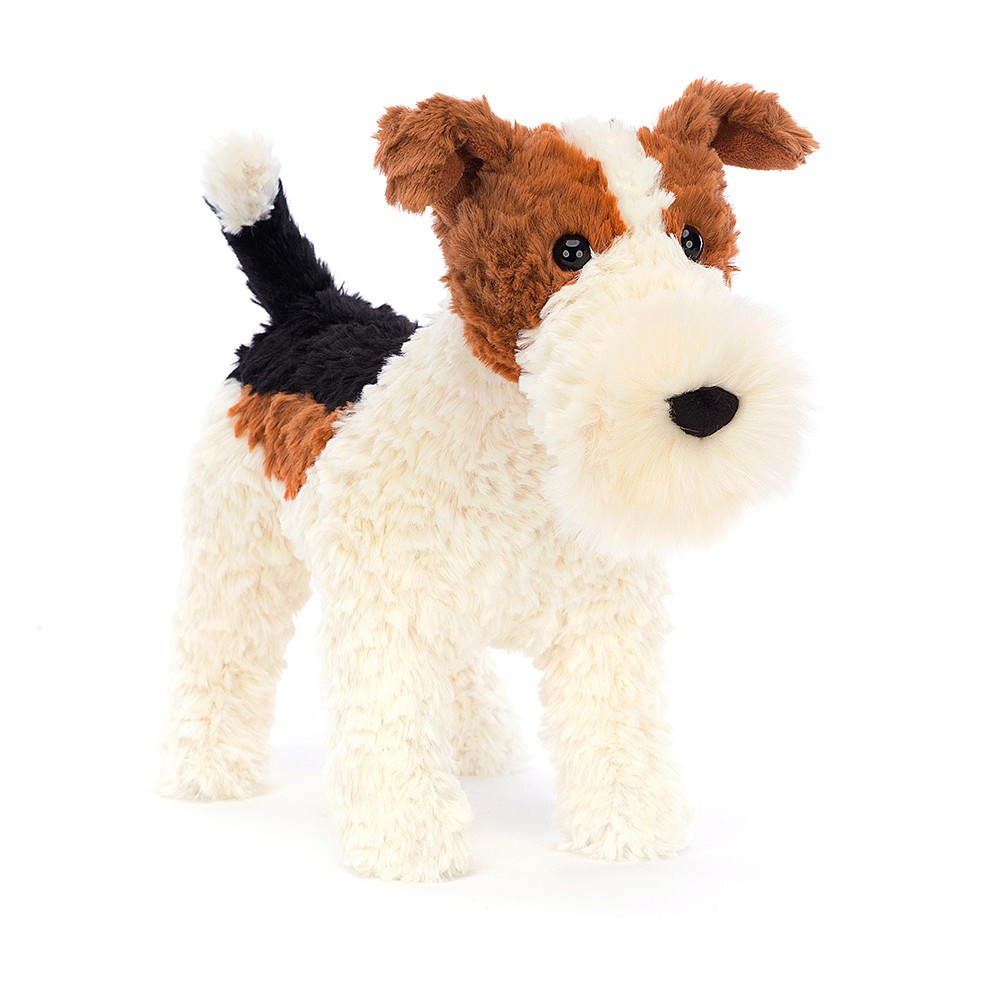 Jellycat Hector Fox Terrier - Soft Cuddly Toy Jellycat Hector Fox Terrier - Soft Cuddly Toy