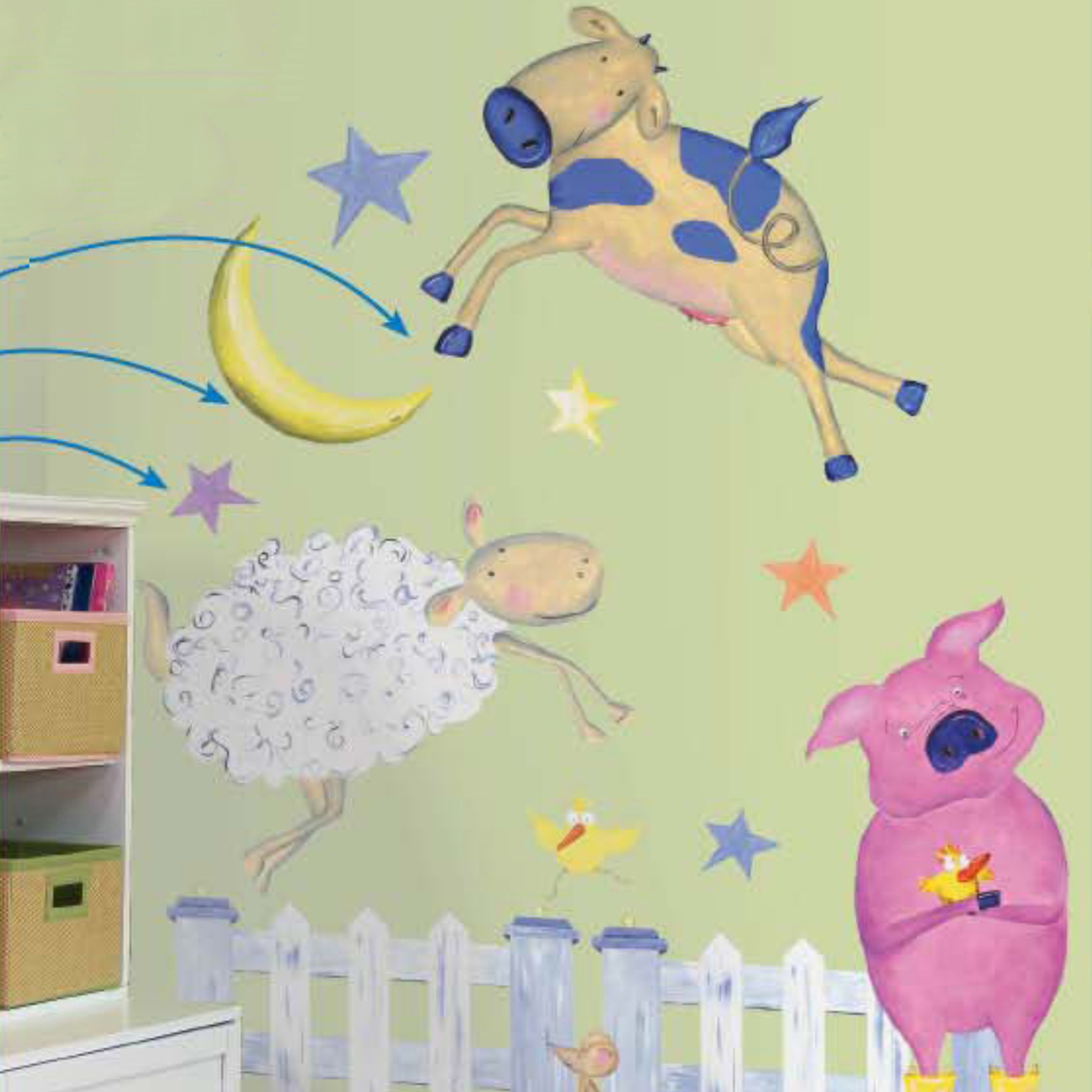 Fun on the farm mural - RoomMates for KiDS Fun on the farm mural - RoomMates for KiDS