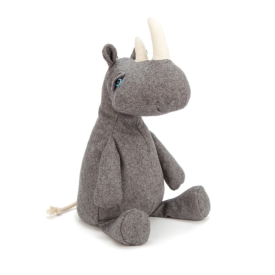 Pobblewob Rhino - cuddly toy from Jellycat