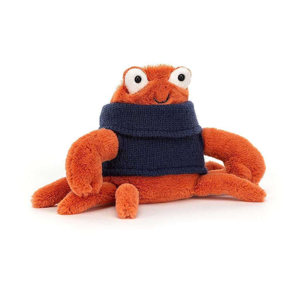 Cozy Crew Crab - cuddly toy from Jellycat