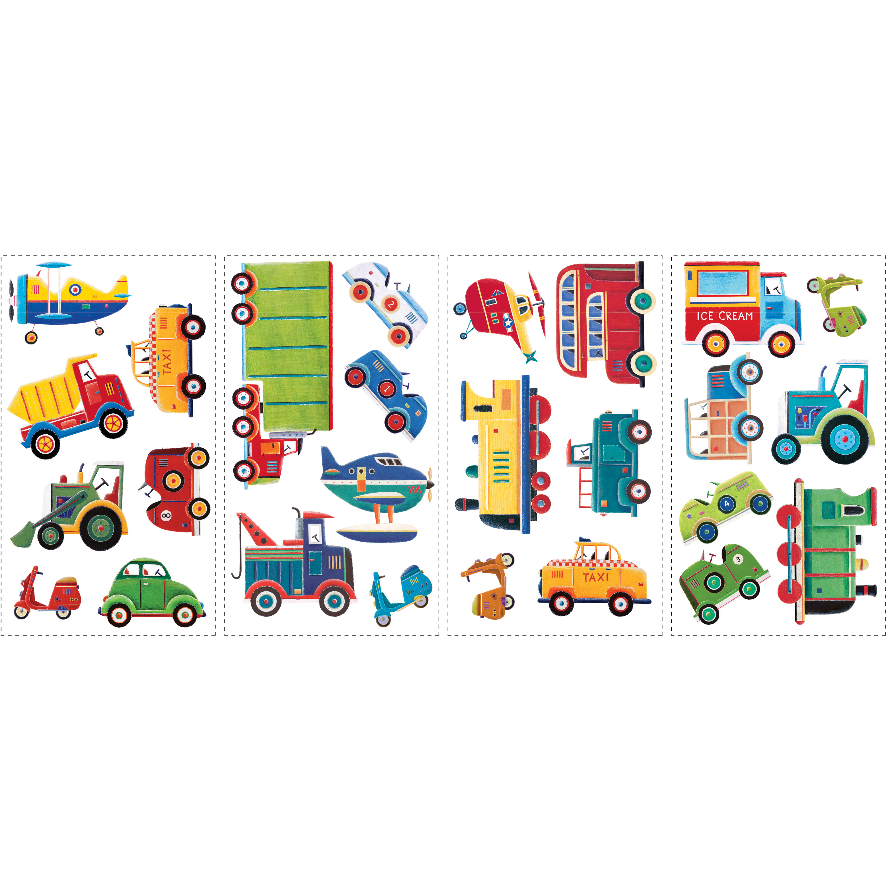 Transportation Wandsticker - RoomMates for KiDS Transportation Wandsticker - RoomMates for KiDS - Produktbild 2