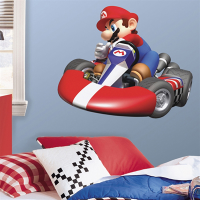 Nintendo Mario Kart Wii Wandbild - RoomMates for KiDS Nintendo Mario Kart Wii Wandbild - RoomMates for KiDS