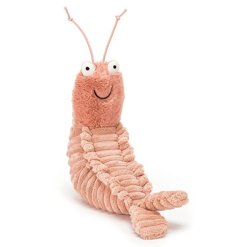 Sheldon Shrimp - cuddly toy from Jellycat