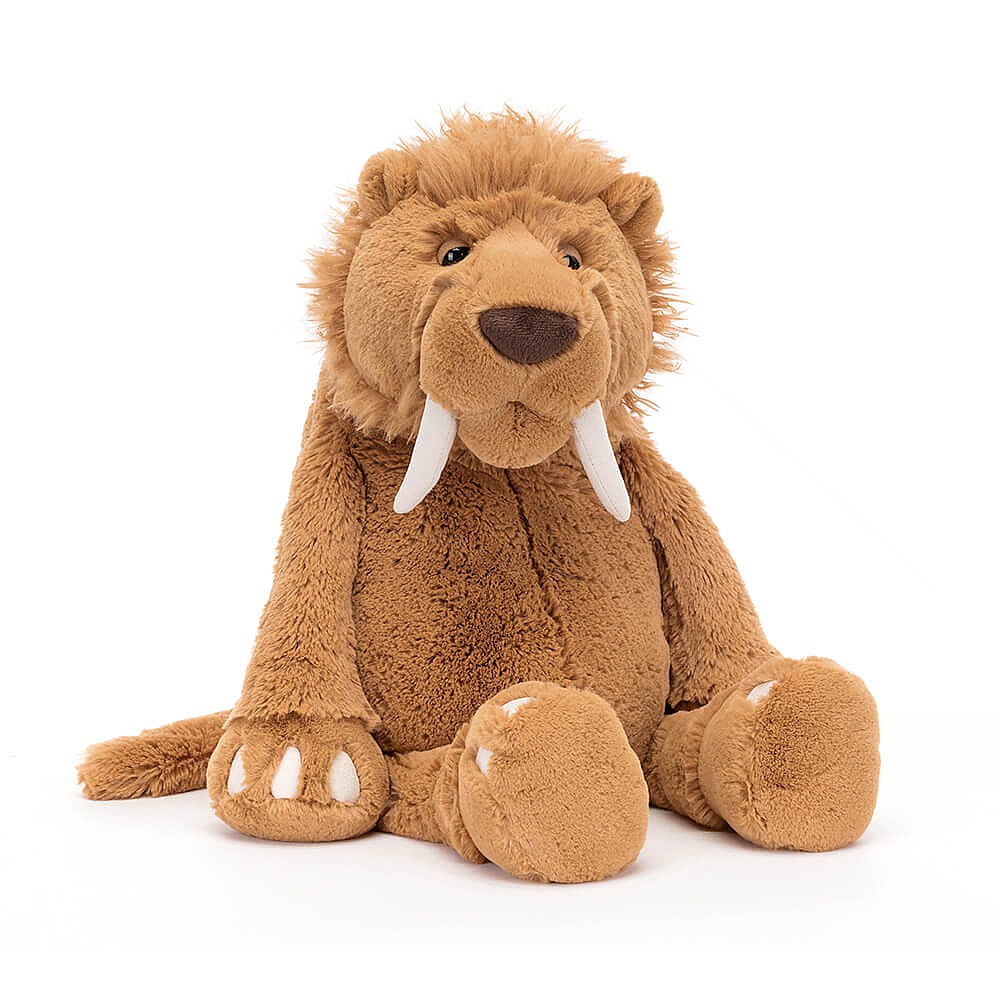 Jellycat Stellan Sabre Tooth Tiger - Soft Cuddly Toy Jellycat Stellan Sabre Tooth Tiger - Soft Cuddly Toy
