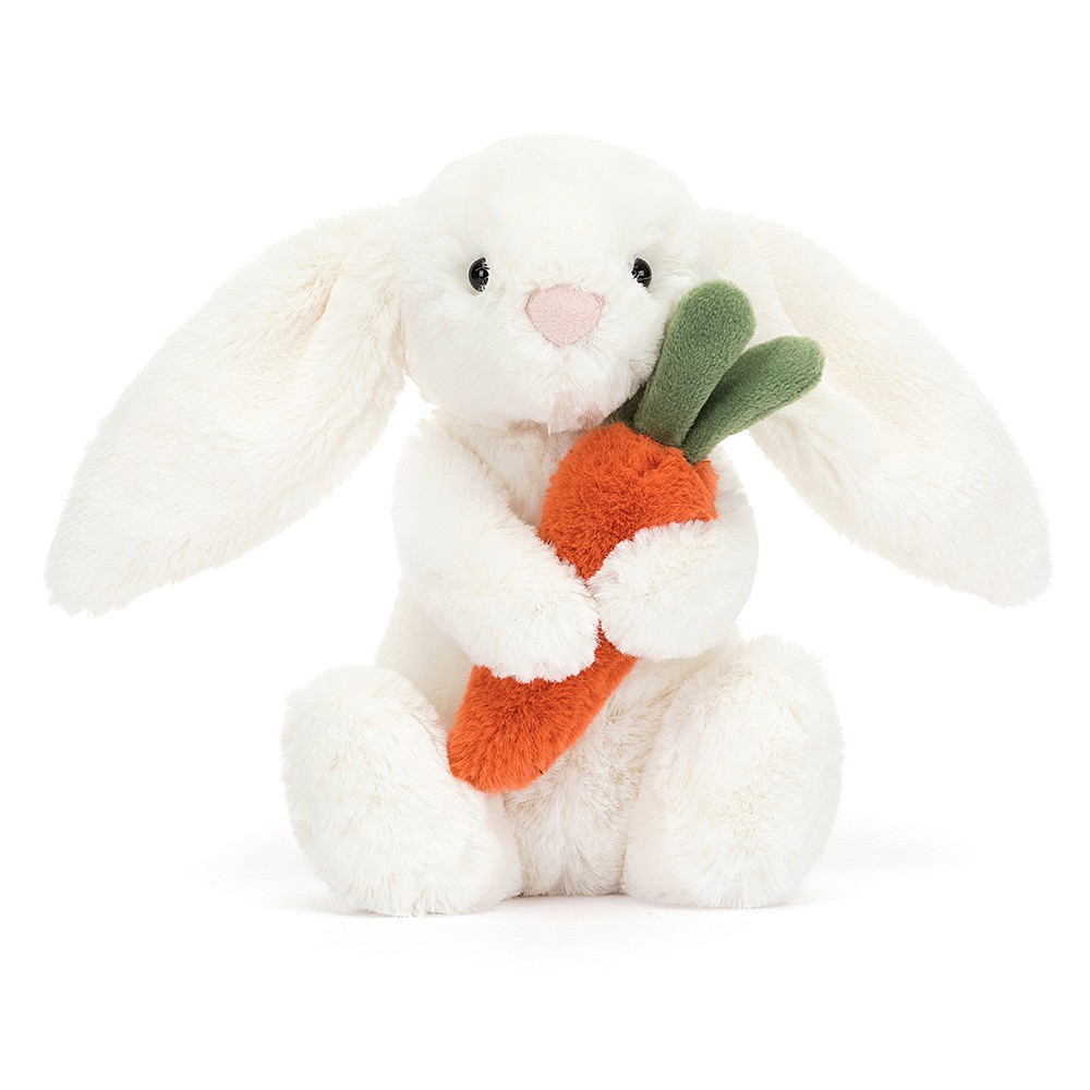 Jellycat Kuscheltier Hase Mit Möhre - Bashful Carrot Bunny (Little, Plüschtier) Jellycat Kuscheltier Hase Mit Möhre - Bashful Carrot Bunny (Little, Plüschtier) - Produktbild 4