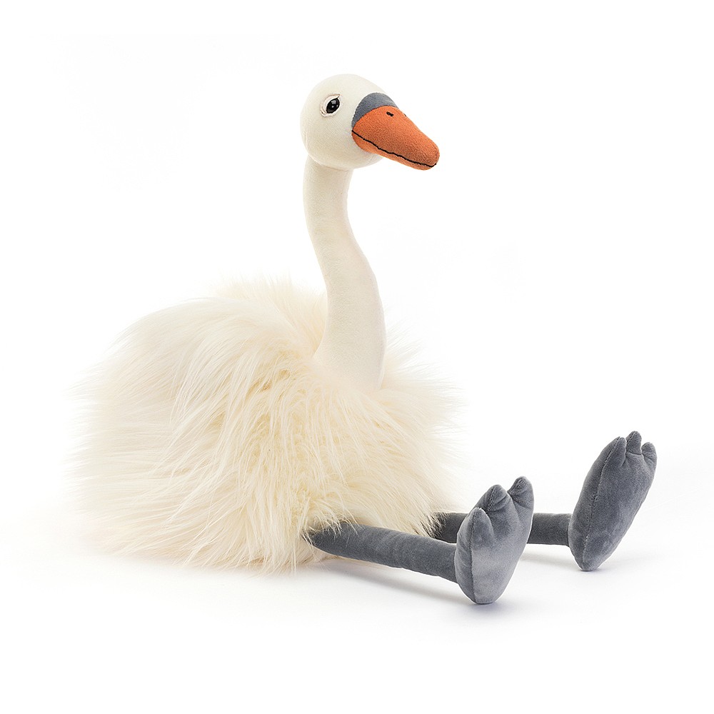 Evelyn Swan - cuddly toy from Jellycat