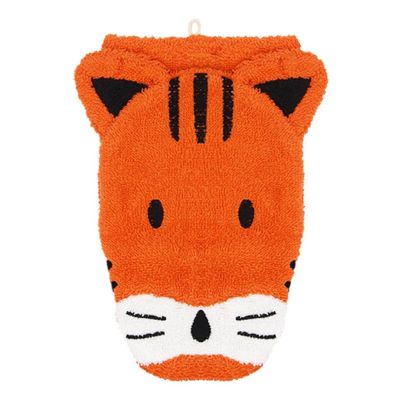 Organic washcloth tiger Theo by Fürnis